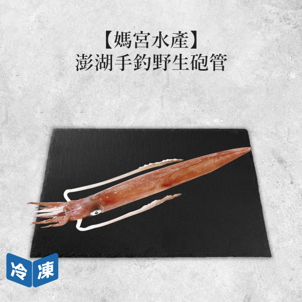 【媽宮水產】澎湖手釣野生砲管-700g/包