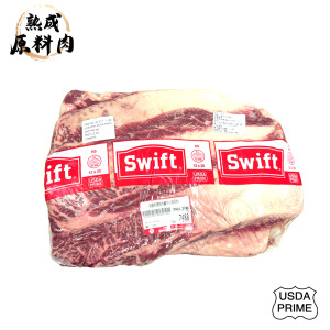 【頂級熟成原料肉】美國特選Prime冷藏無骨牛小排原料/3744g