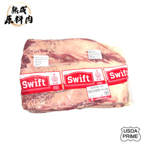 【頂級熟成原料肉】美國特選Prime冷藏無骨牛小排原料/3510g