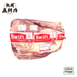 【頂級熟成原料肉】美國特選Prime冷藏無骨牛小排原料/3178g