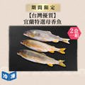 【台灣優質】宜蘭特選母香魚3入｜約450g(2盒一組)