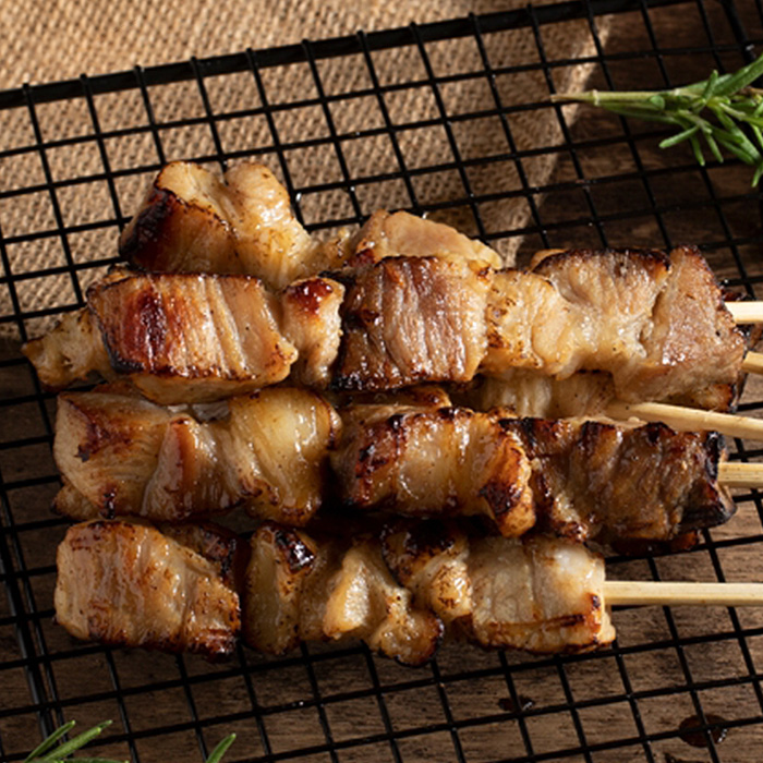 信功炭烤豬肉串