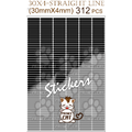 30X4-straight line-(直線)