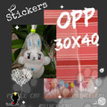 OPP平口袋。30X40。360適用