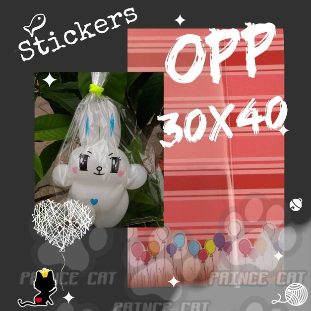 OPP平口袋。30X40。360適用