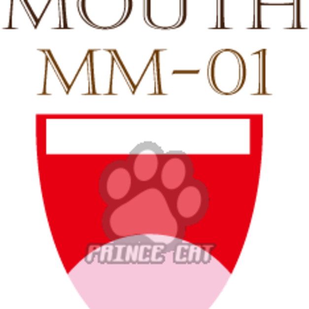 紅底粉紅舌-平牙