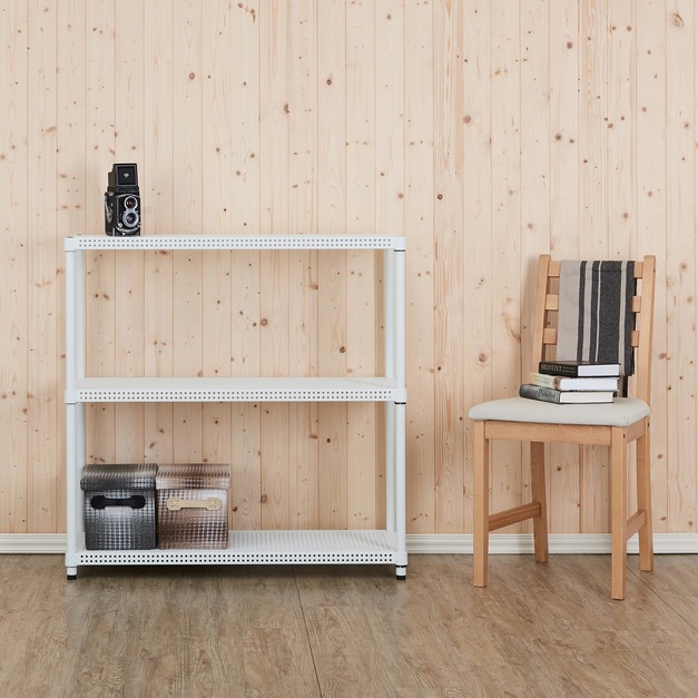 36深*91寬*90高-三層白色(普通型)