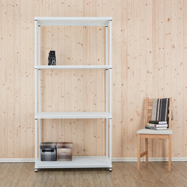 60深*91寬*180高-四層白色(普通型)