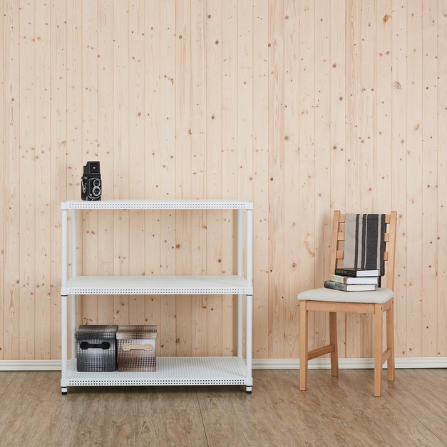 60深*91寬*90高-三層白色(超穩一型)