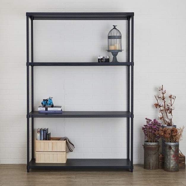 46深*121寬*180高-四層黑色(超穩一型)