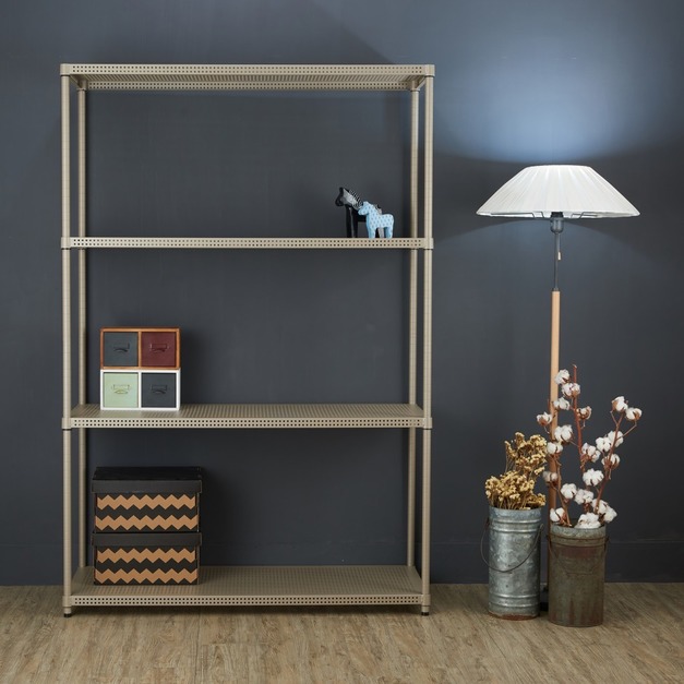 46深*121寬*180高-四層香檳色(超穩一型)