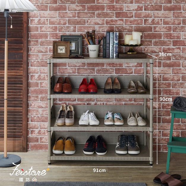 四層玄關鞋架