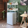 Ⓓ小冰箱二層收納架 (冰箱收納櫃、冰箱上層架)
