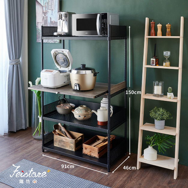 Ⓔ 46*91-四層抽拉盤架 (電器櫃拉盤、抽取式收納)