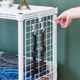 白色-側掛網  (一組2片裝)