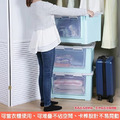 《真心良品》梅莉莎雙開式收納箱附輪70L -3入組（分色）_3
