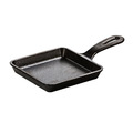 【美國LODGE】美國製方形鑄鐵平底煎鍋/烤盤-14cm_2