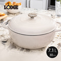 【美國LODGE】圓形琺瑯鑄鐵湯鍋(30cm)-7.1L-多色可選（分色）