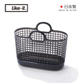 【日本like-it】日製北歐便攜手提洗衣收納籃（分色）_1