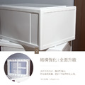 HOUSE 中純白一層收納櫃19L* 3入（652041）_5