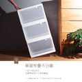 HOUSE 大純白一層收納櫃35L* 3入（652045）_6