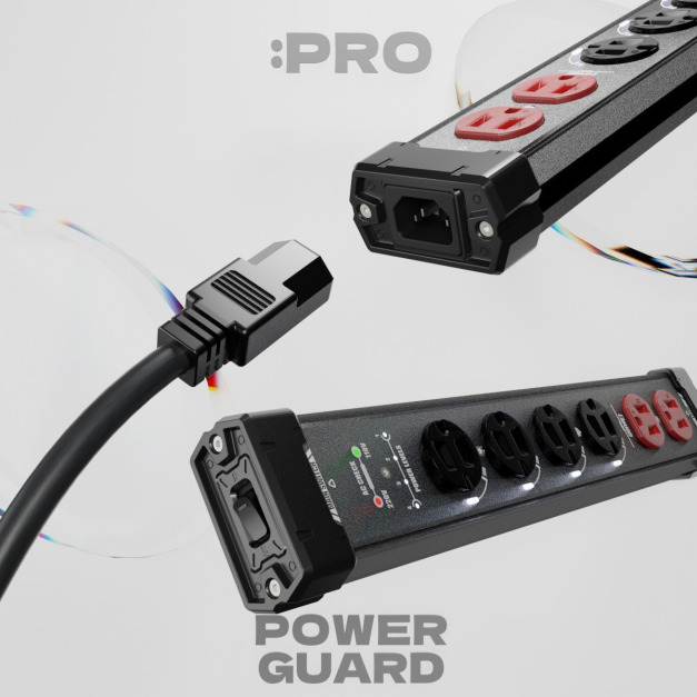 安全配件 POWER GUARD 嗶嗶延長線:PRO IEC可拆式替換電線版本 (長度:900公分)｜(贈: MagHook磁吸套件)
