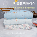 2025年【正韓製】天絲膠原涼感三件組(床墊*1＋枕套*2)