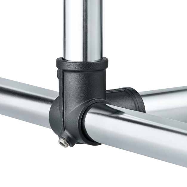 鐵坊家具｜水管鐵架專用【立體四通】配件(快拆版)