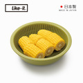 【日本like-it】日製淺型洗米瀝水盆2件組-多色可選_2