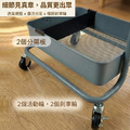 【Roomix】三層置物推車（獨家附分隔板） 路米家 鐵製收納車 移動小推車 廚房推車 嬰兒用品收納 零食車 美容車 工具車 落地置物架_3