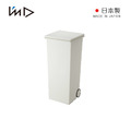 【日本岩谷Iwatani】kcud 日製方型彈蓋垃圾桶(附輪)-24L_2