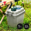 【日本RISU】TRUNK CARGO二代 日製戶外掀蓋式耐壓收納箱(深型)-22L-3色可選_2
