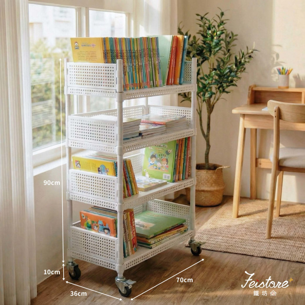 書櫃-行動推車
