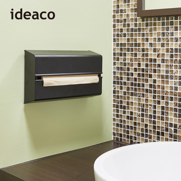 【日本ideaco】ABS壁掛/桌上兩用擦手紙架