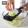 【日本霜山】日本製厚度可調節單向刨片刨絲器/切片器(附護手器)_3