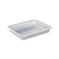 【日本霜山】多用途304不鏽鋼料理托盤(附蓋)-1.8L-3入_1