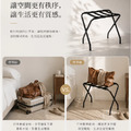 【Roomix】台灣製升級款行李架 ｜加粗鐵管 耐重穩固｜黑沙色工業風DIY組裝（71056RD）_15