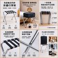 【Roomix】台灣製升級款行李架 ｜加粗鐵管 耐重穩固｜黑沙色工業風DIY組裝（71056RD）_8