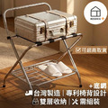 【Roomix】台灣製｜椅背行李架｜二層折疊行李架｜ (需組裝)（分色）（71058D）_1