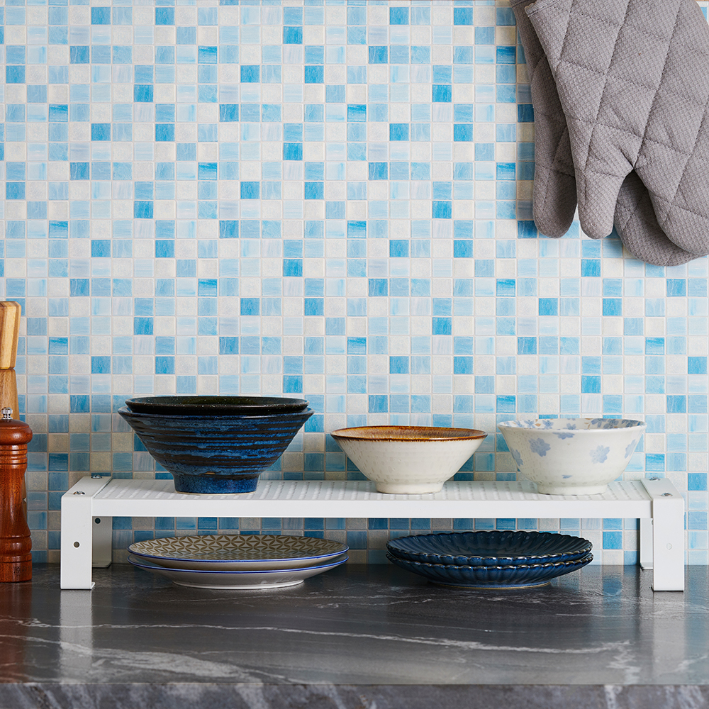 <收納>增高收納架-白色