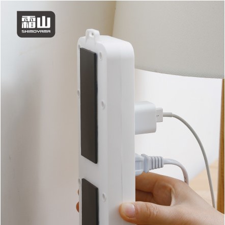 【日本霜山】長形磁鐵磁力貼(附背膠)-6入