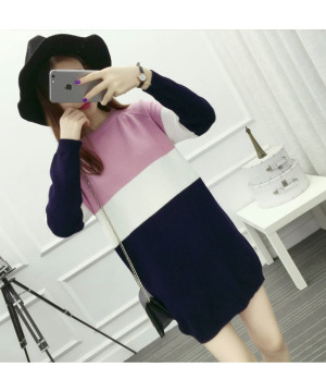 現貨GA0827粉白黑三色針織長T$690