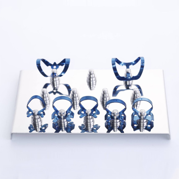 Rubber dam clamp stand