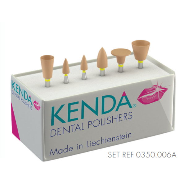 [彎機] KENDA Unicus 口內多材料打亮一步組 (6 pcs)