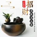 【開運-雙層組】招財陶瓷滾球流水組(中)、(大) (附沉水馬達+LED燈、開運滾球)