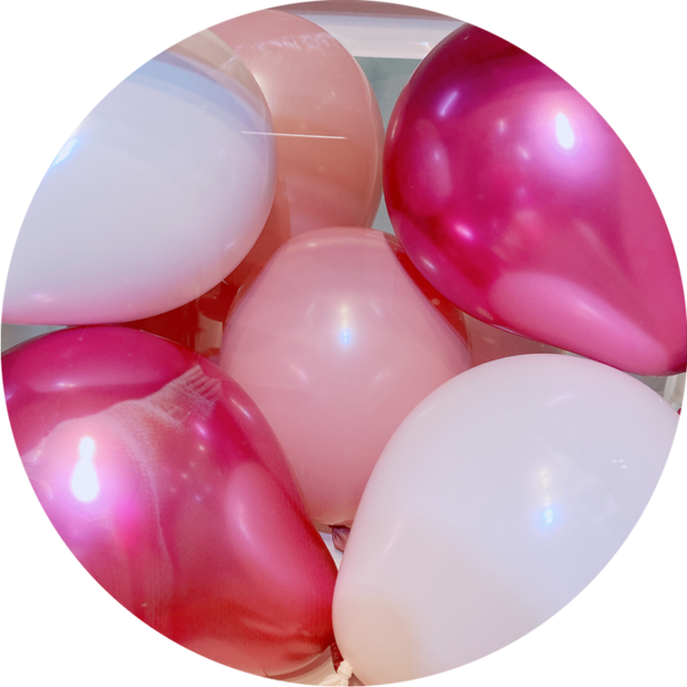 粉白色＋山茶粉＋金屬玫紅