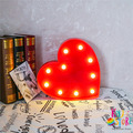 紅色愛心燈飾