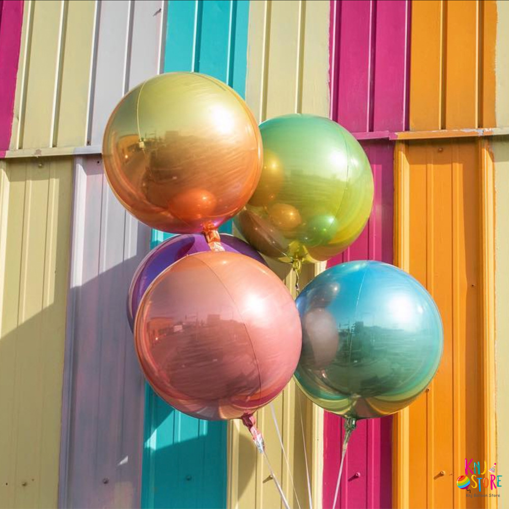 單顆漸層宇宙系列空飄氣球