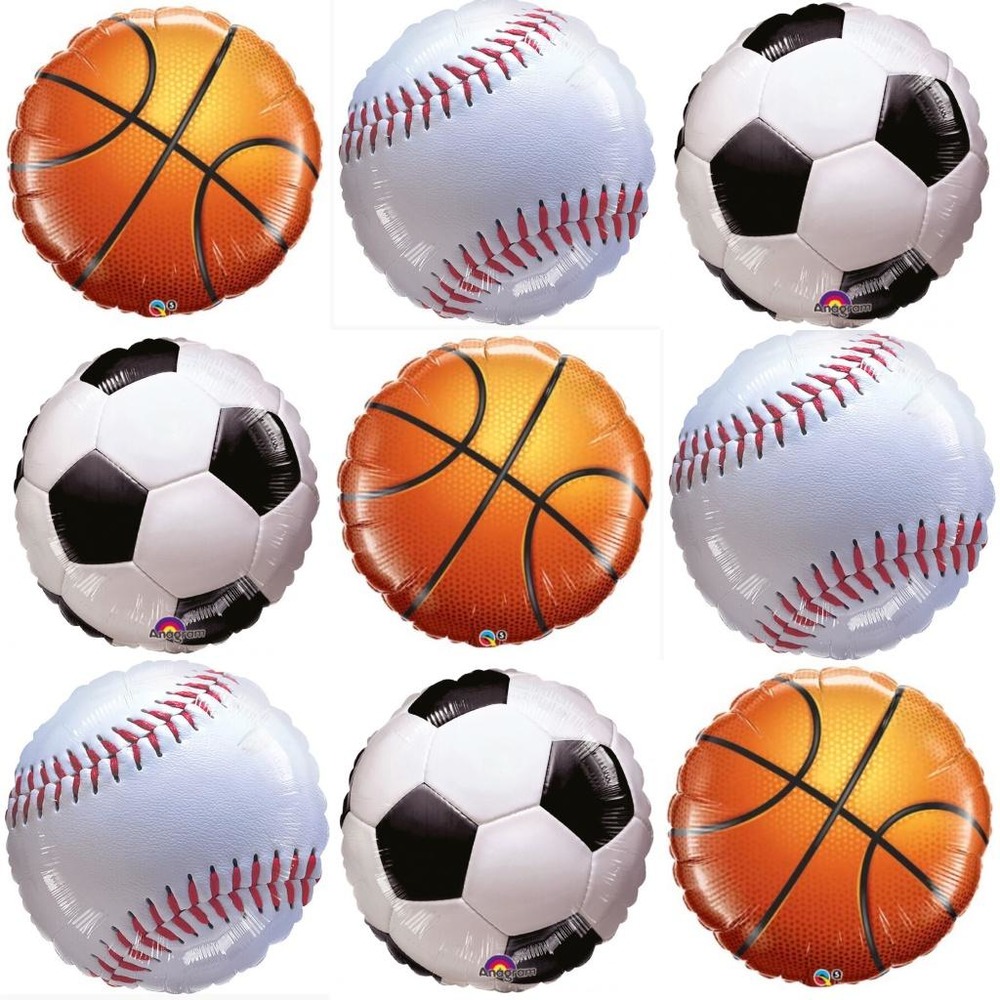 運動球類氣球 [大號直徑71-90cm]