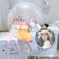 【原創新品】似顏繪客製生日波波球驚喜箱